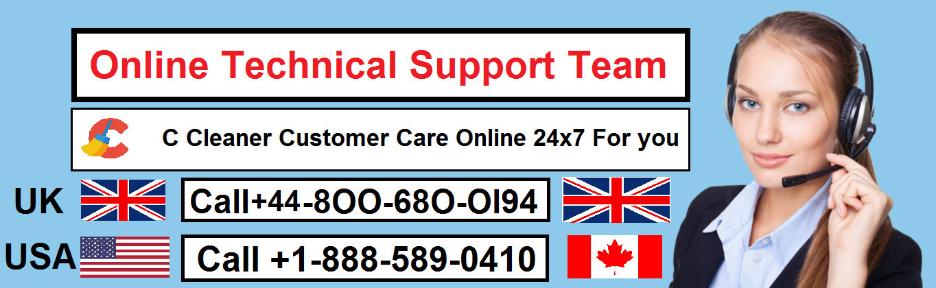 CCleaner Customer Care Number +1-888-589-0410