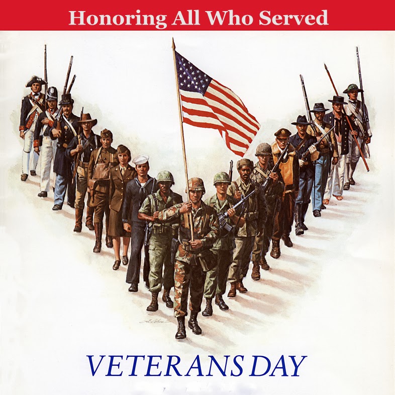 Patriotic readings for veterans day