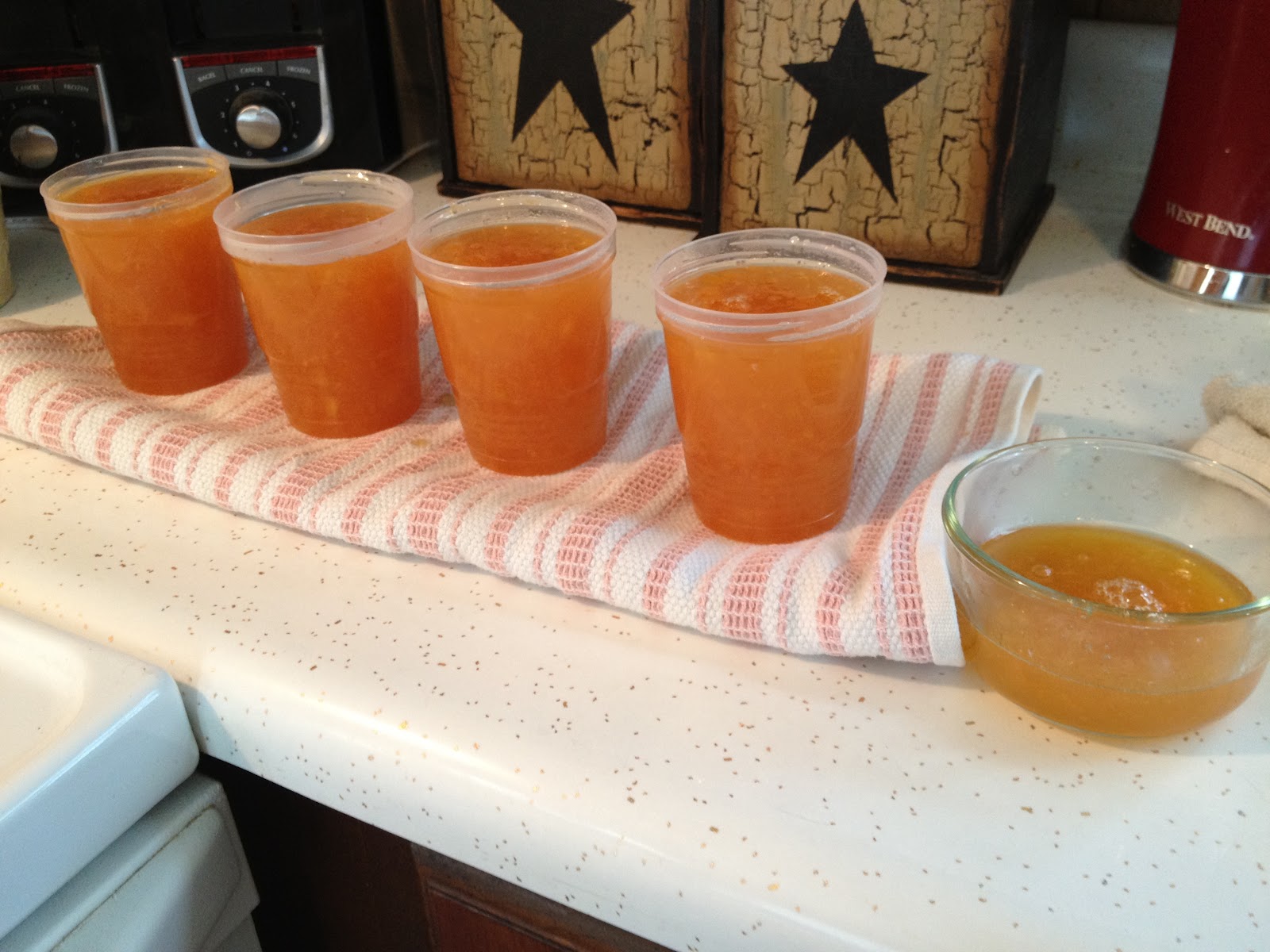 The Farmer's Wife, IN Cantaloupe Freezer Jam