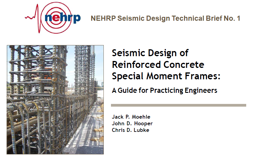Seismic Design of Reinforced Concrete Special Moment Frames (PDF