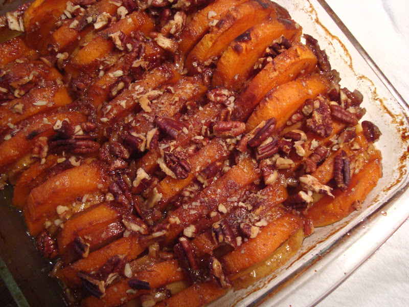 Headspace Roasted Sweet Potatoes and Apples with Honey Butter Glaze