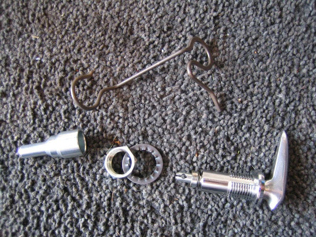 Lambretta Restoration Adding choke lever and carb choke mechanism