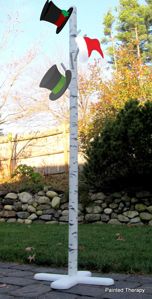 Painted Therapy The Birch Tree Coat Rack