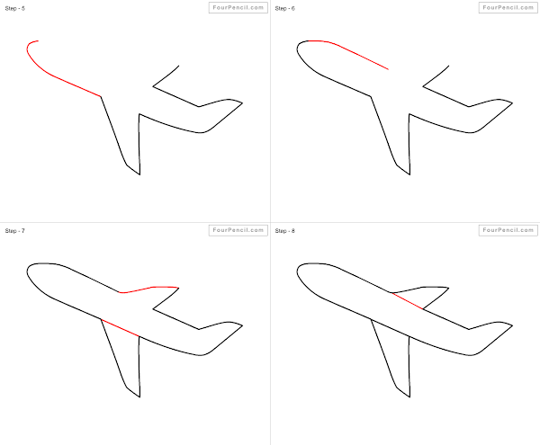 How to draw Aeroplane - slide 2