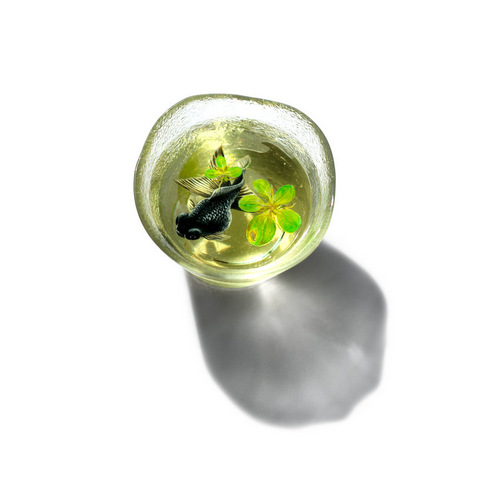 05-Black Moor Goldfish-Keng-Lye-3D-Hyper-Realism-Resin-Acrylic-Painting-Sculpture-Alive-Without-Breath 