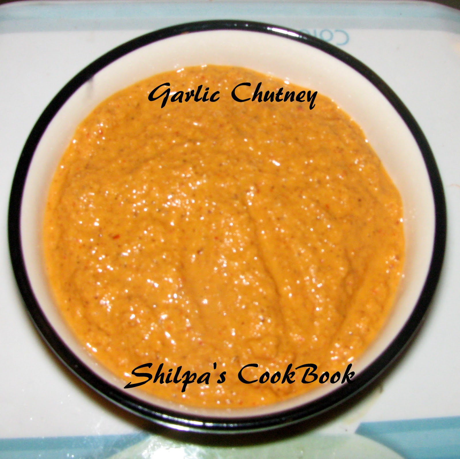 Cook Book Garlic Chutney (Konkani Style)