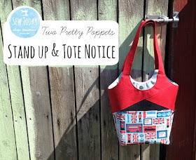 Two Pretty Poppets Stand Up & Tote Notice