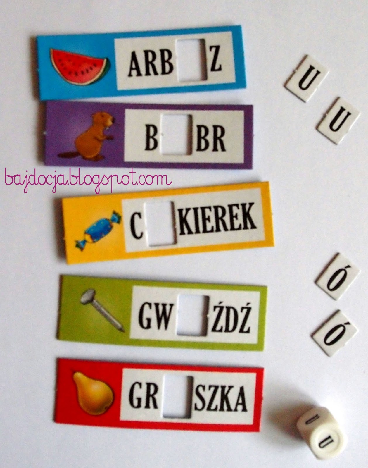 Bajdocja Puzzle ortograficzne