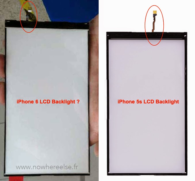 This is The iPhone 6 Backlight Panel