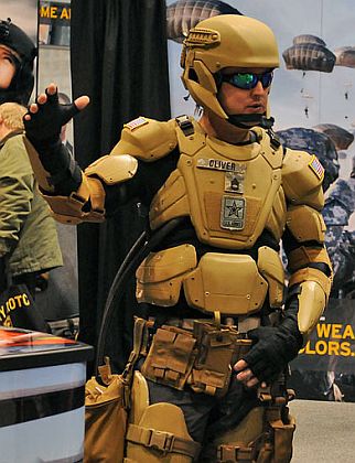 ... high-tech warfighter, the future of electronics-laden uniforms is here