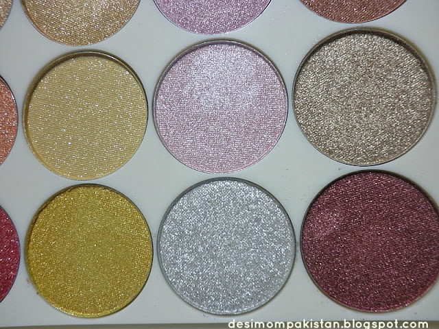 JUST GOLD DIAMOND GLITTER EYESHADOW PAN