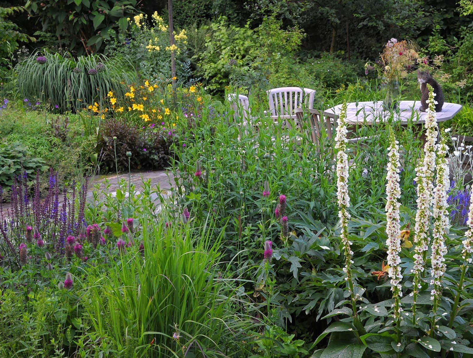 Sitzplatz im Sommer