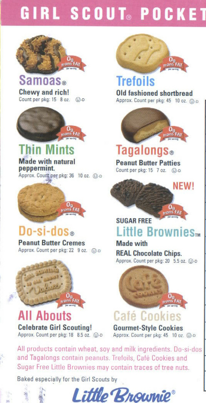 Girls Scout Cookies