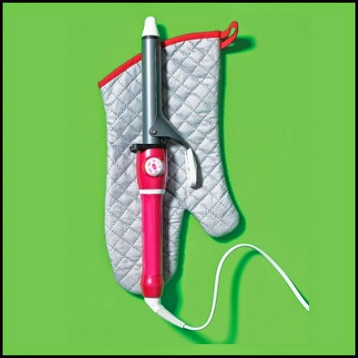 Dollar Store Crafter Oven Mitt as Heat Guard