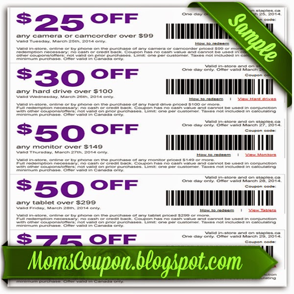 Get more, save more with Free Printable Staples Coupons Free
