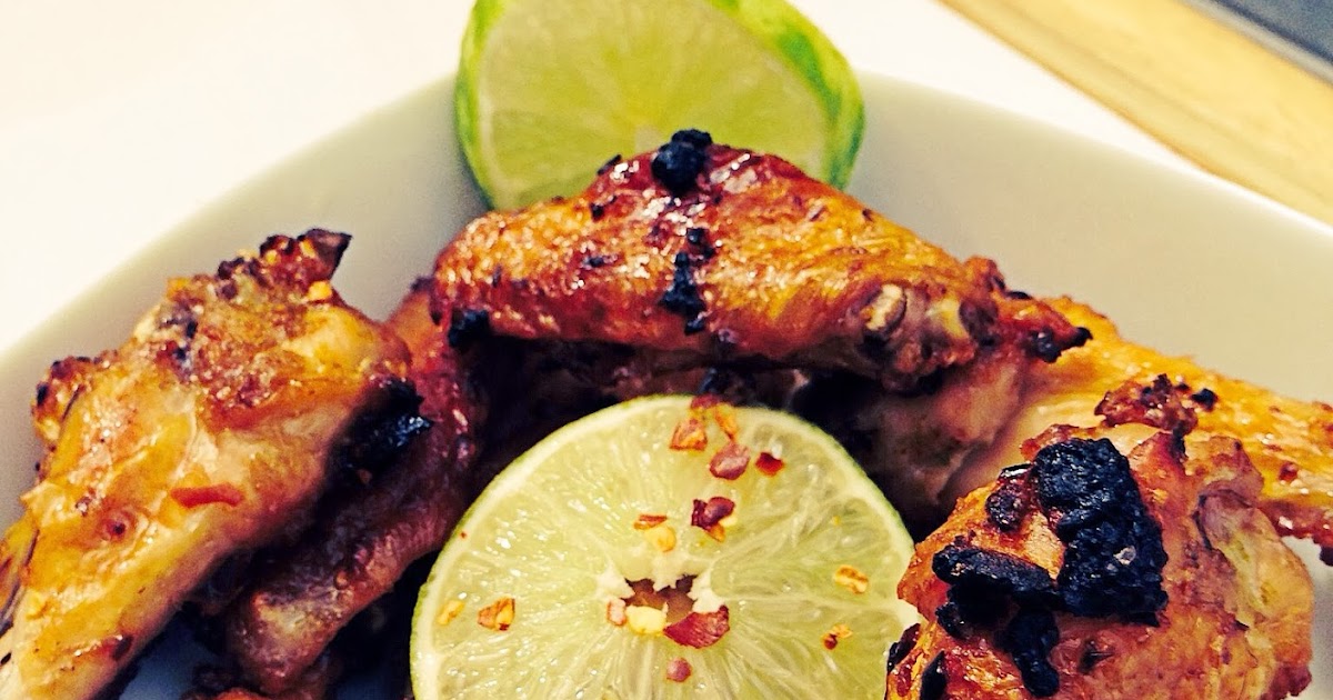 Lazy Girl Dinners Lime and Red Pepper Flake Chicken Wings