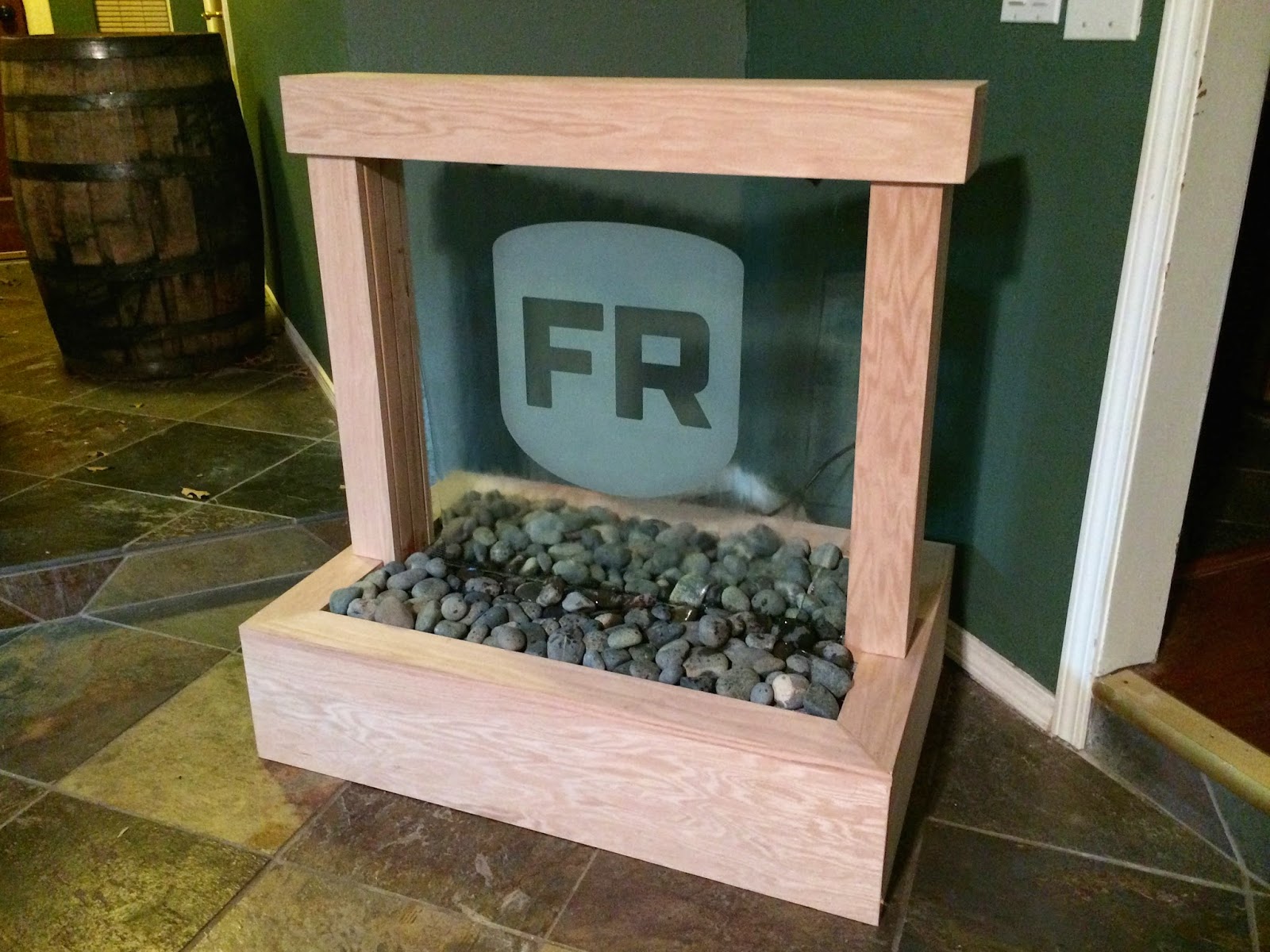 Wilker Do's DIY Glass Waterfall