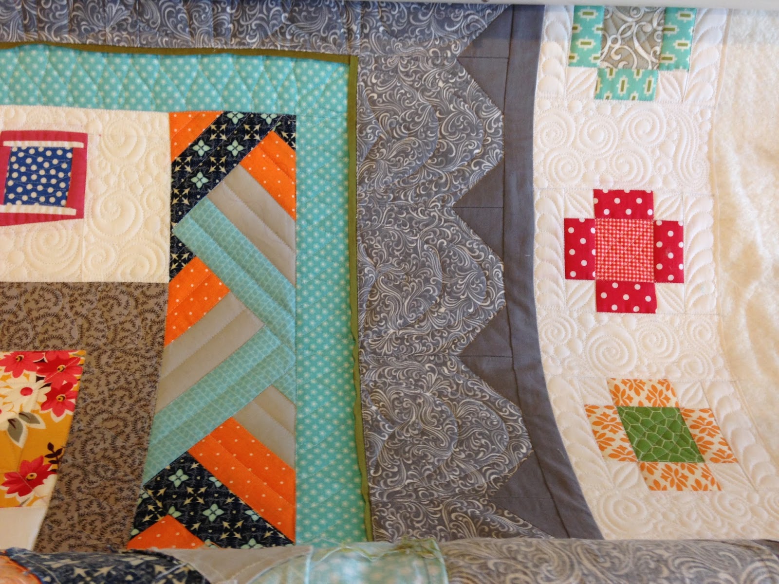 Quilting Together Natalie's Round Robin Quilt