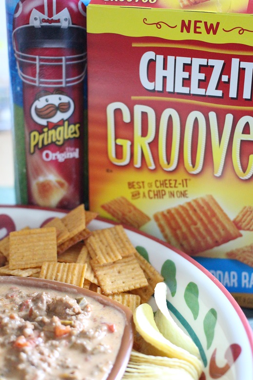 Mama Loves Food! Spicy Chipotle Cheeseburger Dip