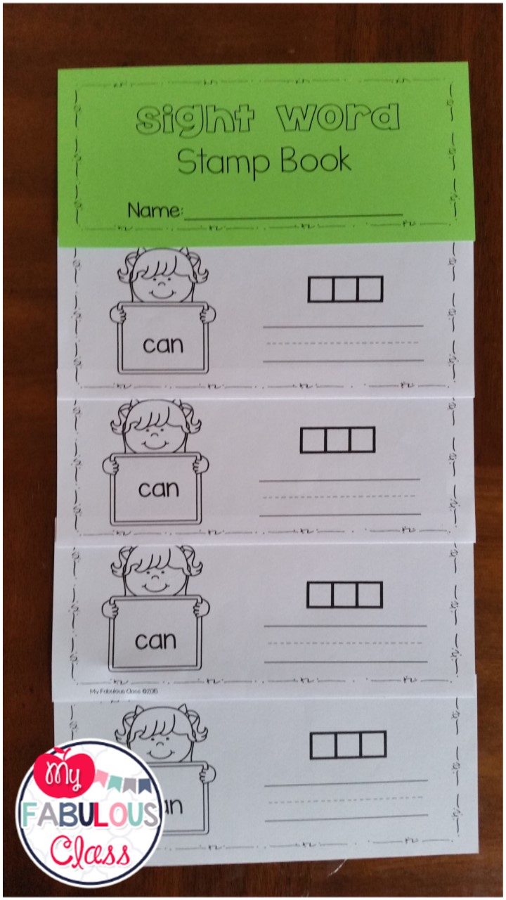 Stamp Books My Fabulous Class