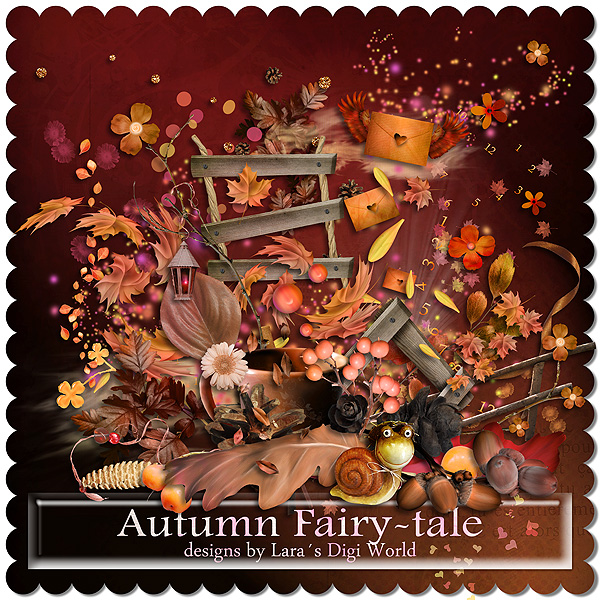 Lara´s Digi World - Digital Scrapbooking Designs: New Autumn Fairy-tale