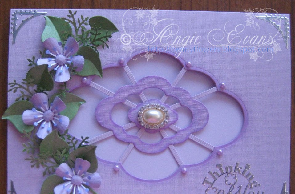 PENNY FLOWERS Lattice Cards