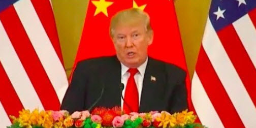 President Trump Press Conference in China: "We MUST Confront North Korea"