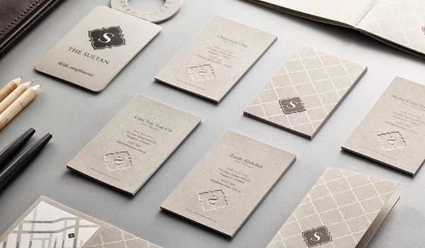 Embossed Business Cards