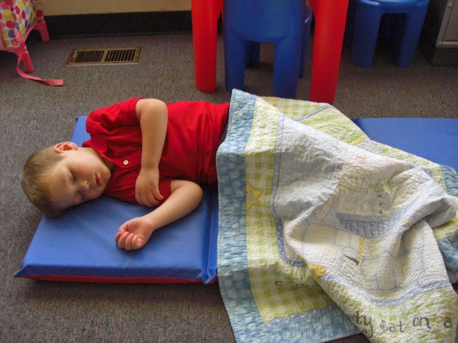 Mrs. Newton's Preschool Class Nap Time Cuties