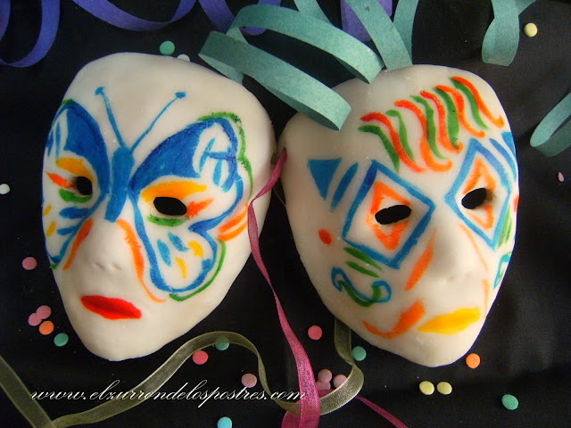 Máscaras De Carnaval De Galleta
