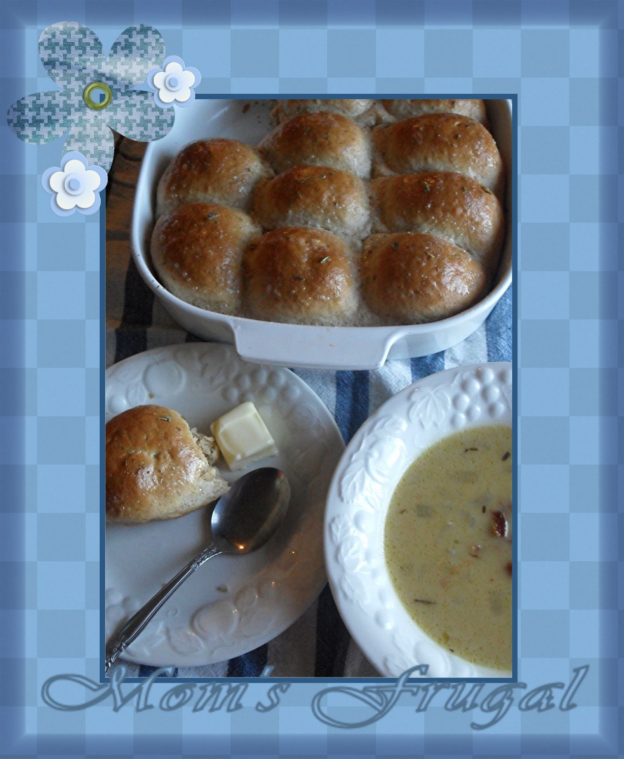 Mom's Frugal Cottage Cheese Dinner Rolls...