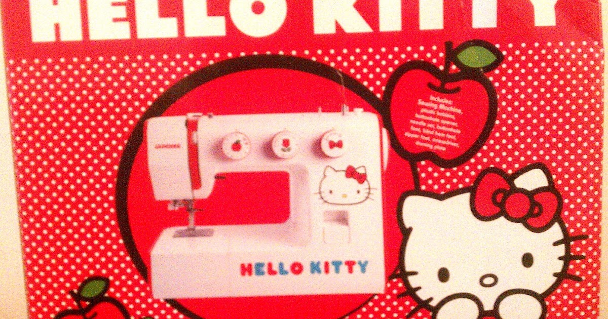 *Creative Haven for paper artist* Hello Kitty Sewing Machine!