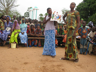 Aulas do Programa de Capacitação Comunitária (CEP) em Kantora Diassé, no Senegal