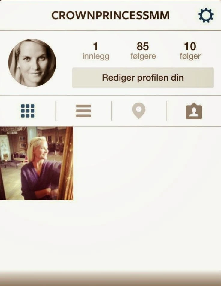 Crown Princess Mette Marit is now on Instagram! Follow her on @crownprincessmm.