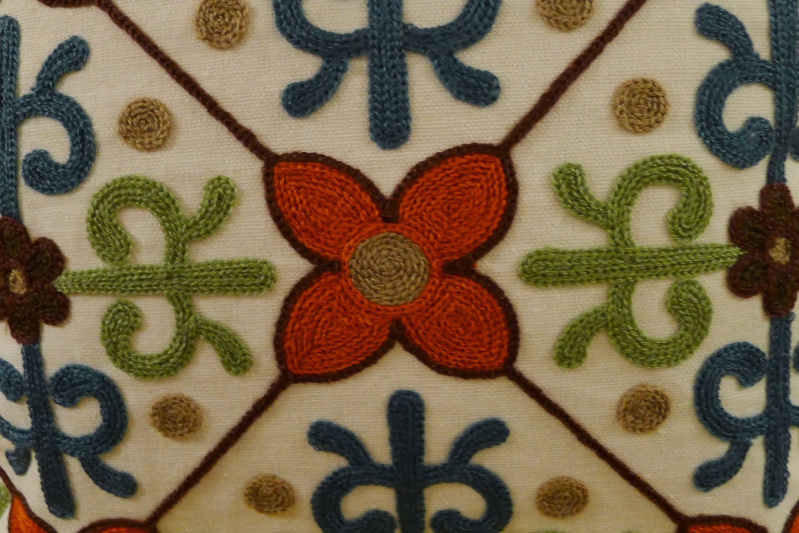 Found Modern Needlepoint Pillows Tina Villa