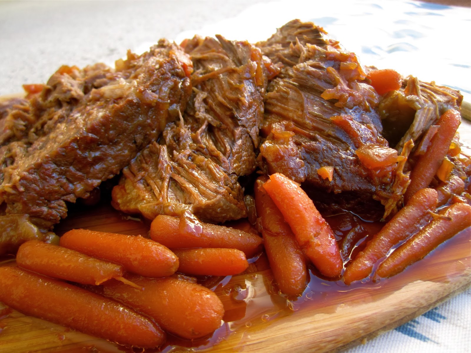 Stephanie Cooks Slow Cooker Sweet Onion Pot Roast