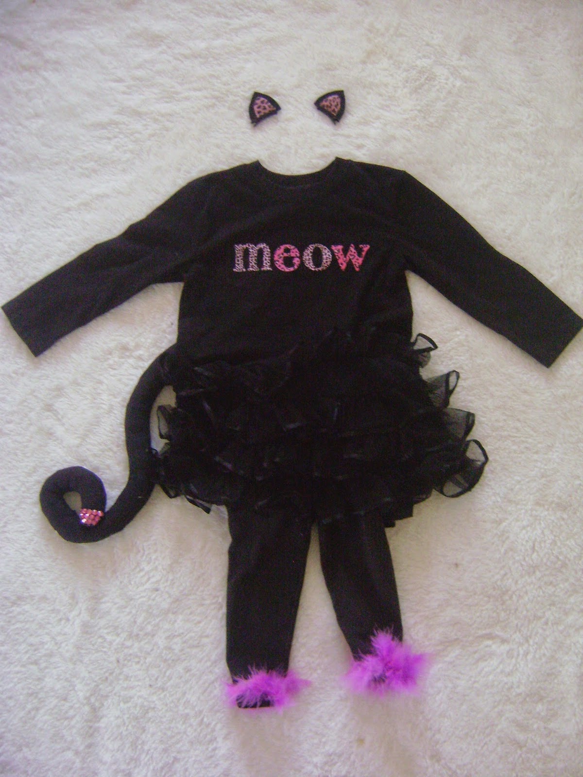 C is 4 Crafting 2014 Halloween DIY little cat costume
