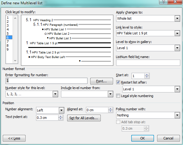 Microsoft Word 2007 & 2010 Tips and Tricks : Restart Numbering when