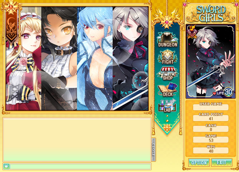 sword girls online tcg sword girls online tcg