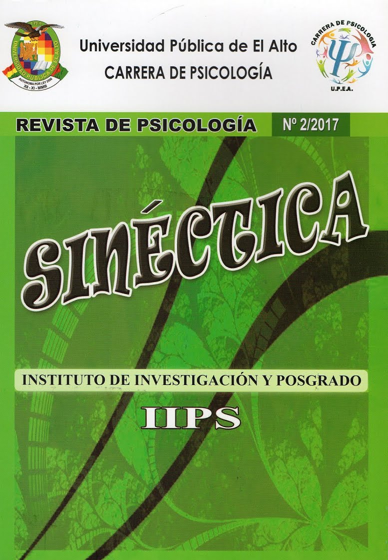 REVISTA SINECTICA 2017