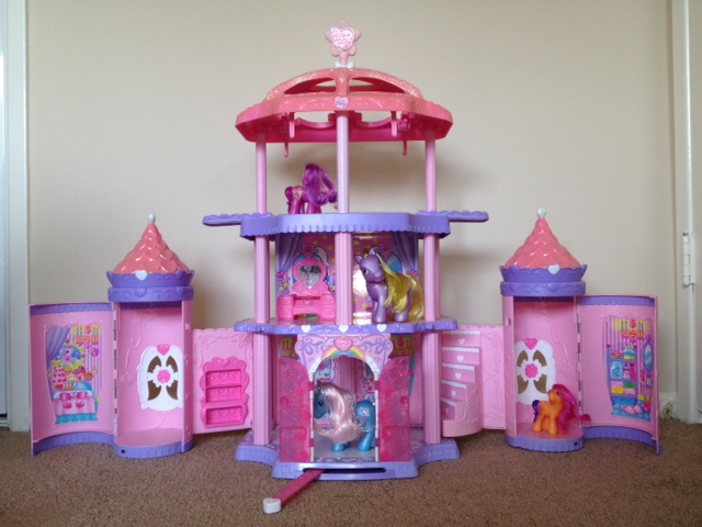 my little pony magnetic foot