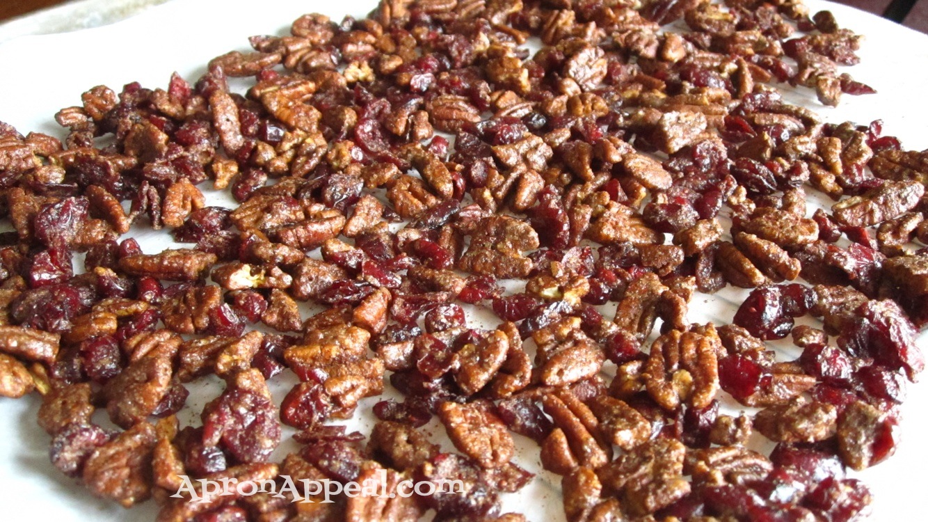 Apron Appeal Roasted Candied Pecans