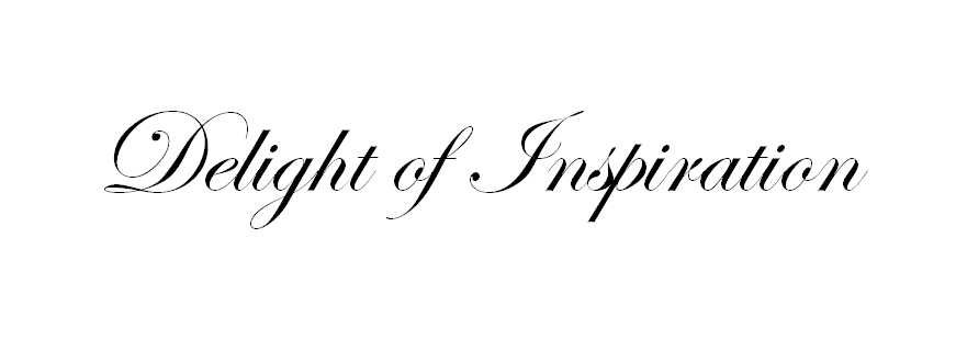 Delight of inspiration