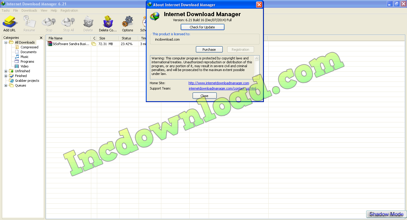 IDM Internet Download Manager 6.21 Build 16 Full Patch