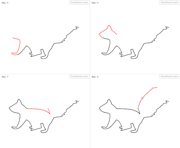 How to draw cartoon Squirrel - slide 3