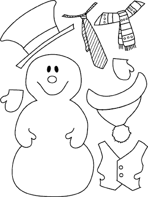 Frosty the Snowman Coloring Page