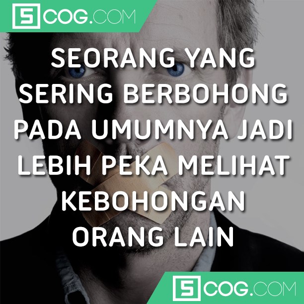 Fakta Orang Yang Suka Berbohong - 5COG