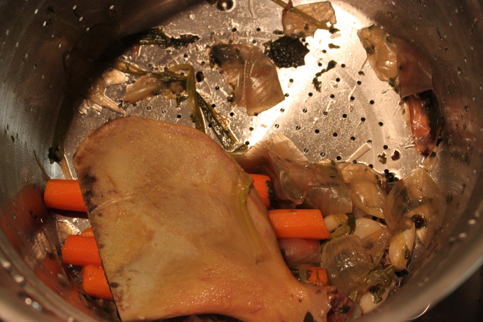 It's Not Easy Being Green Homemade Pork Stock