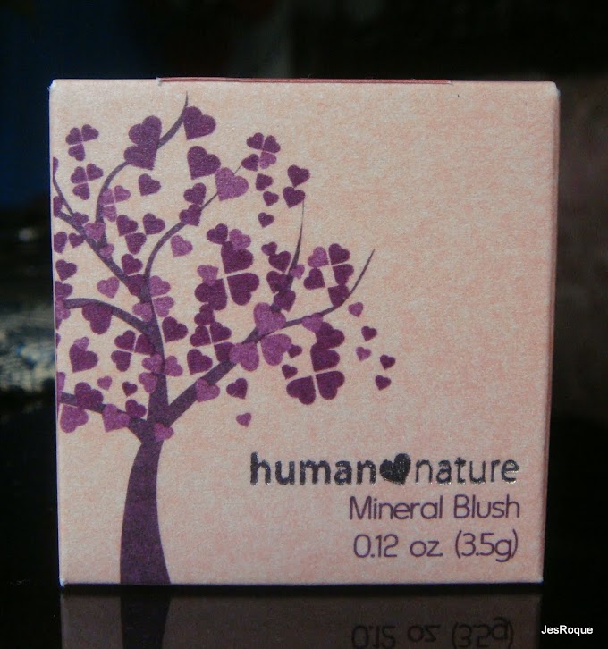 Review: Human  ♥ Nature Mineral Blush in Tropical Rose