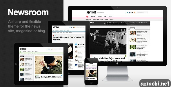 Newsroom – Responsive News & Magazine Theme v1.3 for WordPress